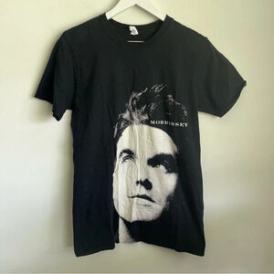 Morrissey Everyday photo black and white face t-shirt size medium